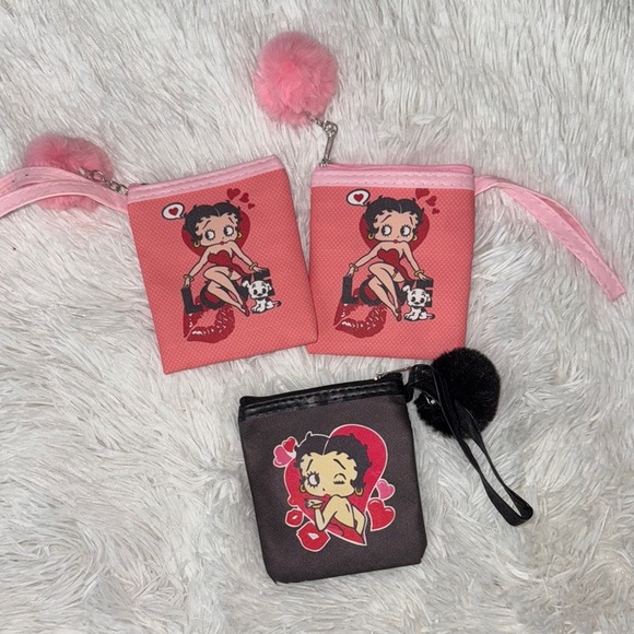 Betty Boop Coin Purses Set (B) - Picture 1 of 5
